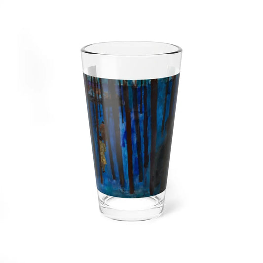 On the Search (Magazine Illustration) Pint Glass 16oz-16oz-Go Mug Yourself