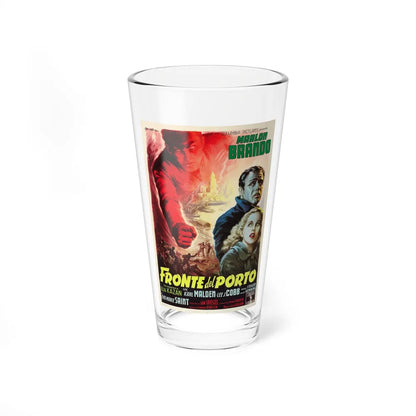 ON THE WATERFRONT 1954 Movie Poster - Pint Glass 16oz-16oz-Go Mug Yourself