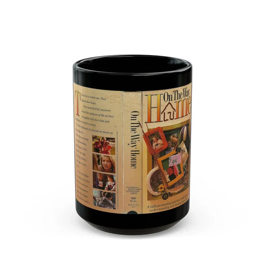 ON THE WAY HOME (VHS COVER) - Black Coffee Mug 15oz - Go Mug Yourself