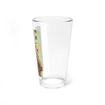 On Vacation, c. 1951 (Magazine Illustration) Pint Glass 16oz - Go Mug Yourself