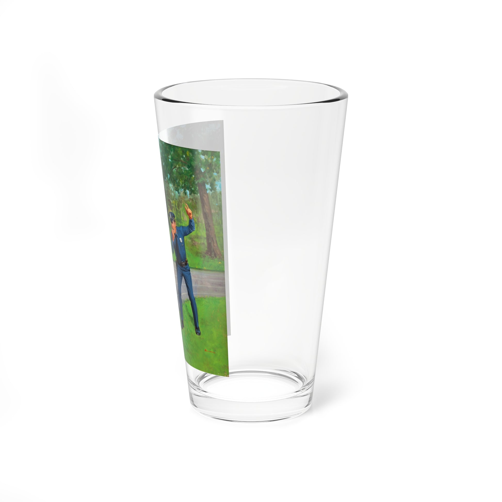 On Your Mark! - Pint Glass 16oz-Go Mug Yourself