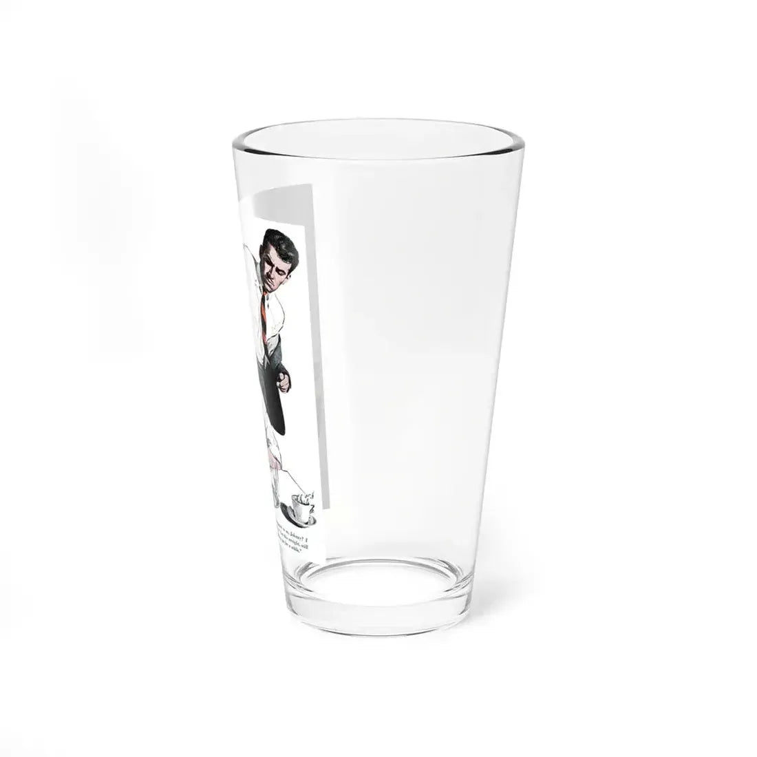 Once Before in the Moonlight (Pt. 2-2), Redbook, July 1948 (Magazine Illustration) Pint Glass 16oz - Go Mug Yourself