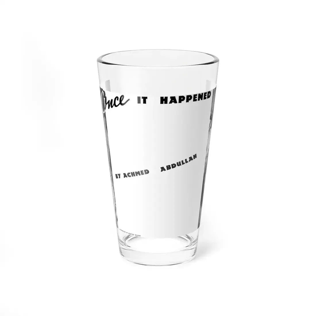 Once It Happened, Liberty, November 19, 1938 (Magazine Illustration) Pint Glass 16oz 16oz - Go Mug Yourself