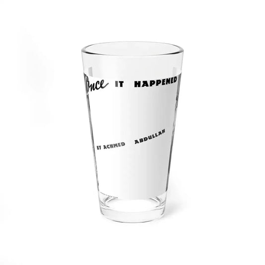 Once It Happened, Liberty, November 19, 1938 (Magazine Illustration) Pint Glass 16oz 16oz - Go Mug Yourself