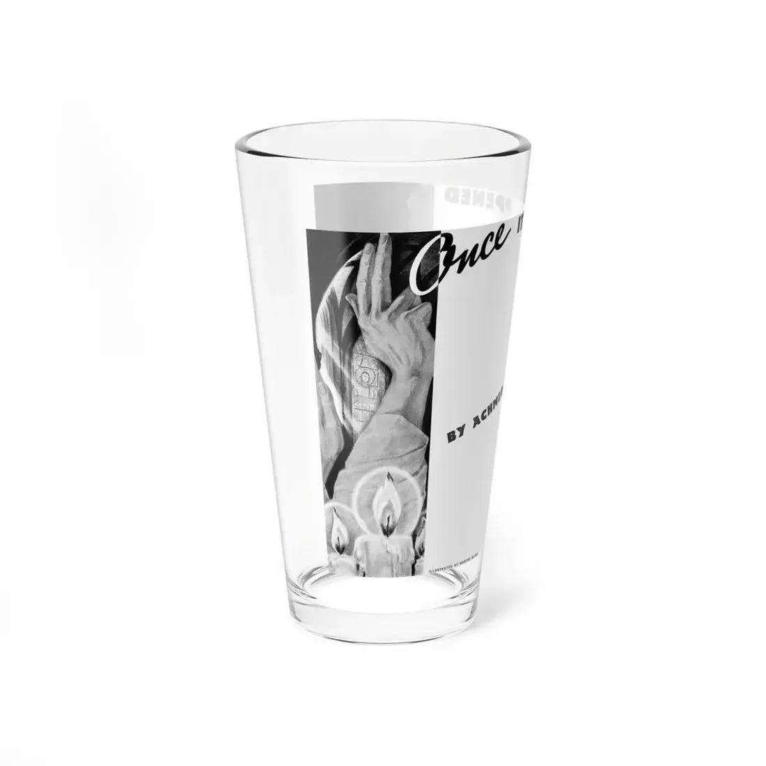Once It Happened, Liberty, November 19, 1938 (Magazine Illustration) Pint Glass 16oz - Go Mug Yourself