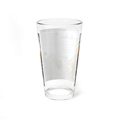 Once Upon a Park Bench, Redbook, September 1950 (Magazine Illustration) Pint Glass 16oz - Go Mug Yourself