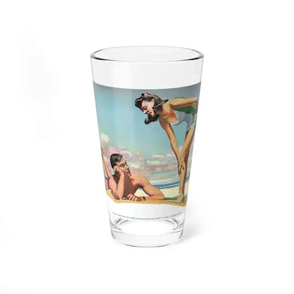 Once Upon a Week-End, Liberty, September 18, 1943 (Magazine Illustration) Pint Glass 16oz 16oz - Go Mug Yourself