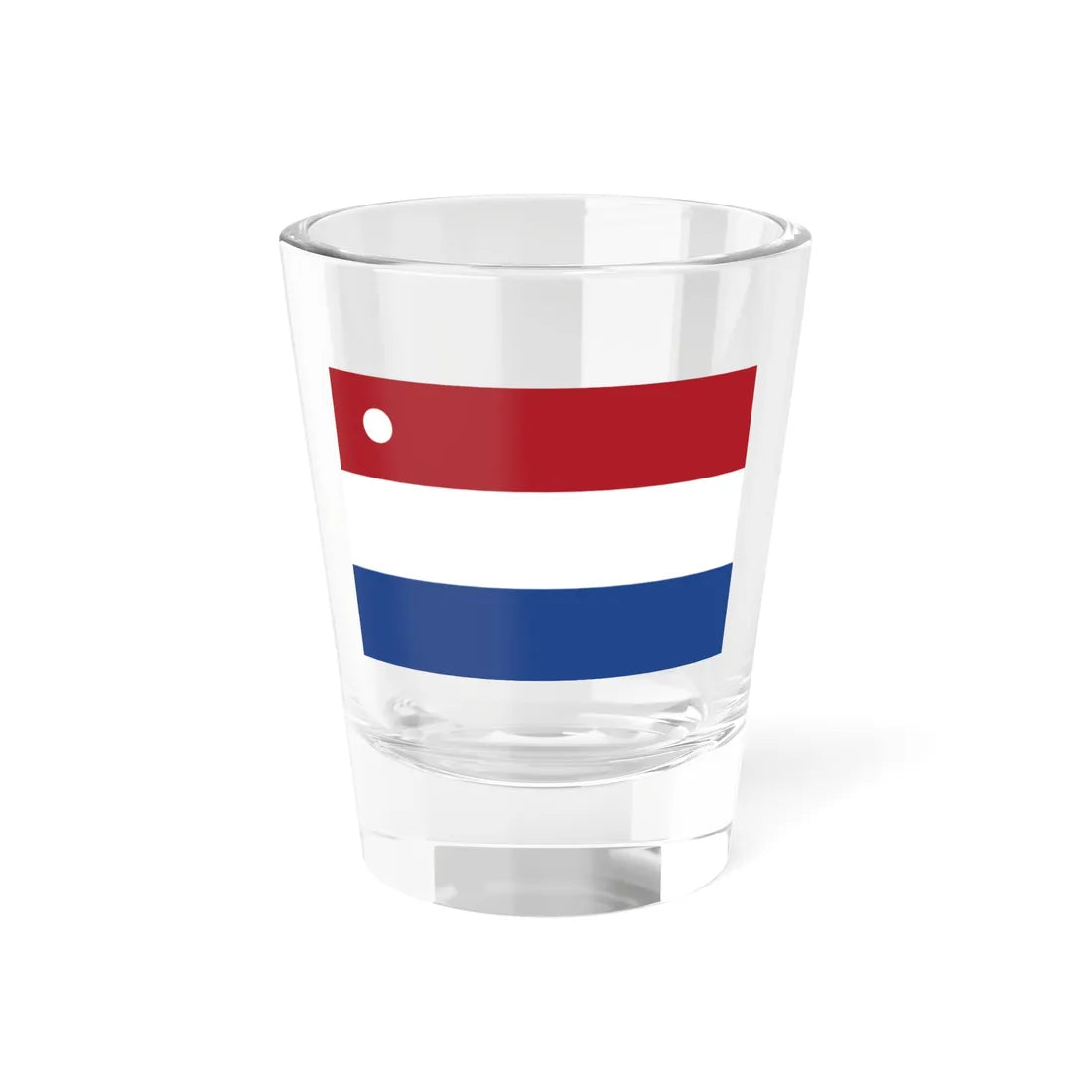 Onderscheidingsvlag Commandeur 1816 (Netherlands) Shot Glass 1.5oz 1.5oz - Go Mug Yourself
