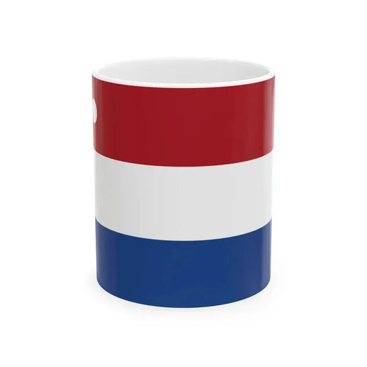 Onderscheidingsvlag Commandeur 1816 (Netherlands) White Coffee Mug 11oz - Go Mug Yourself
