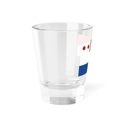 Onderscheidingsvlag Gouverneur Nederlands-Indie 1928-1949 (Netherlands) Shot Glass 1.5oz - Go Mug Yourself