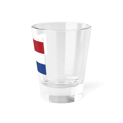 Onderscheidingsvlag Gouverneur Nederlands-Indie 1928-1949 (Netherlands) Shot Glass 1.5oz - Go Mug Yourself