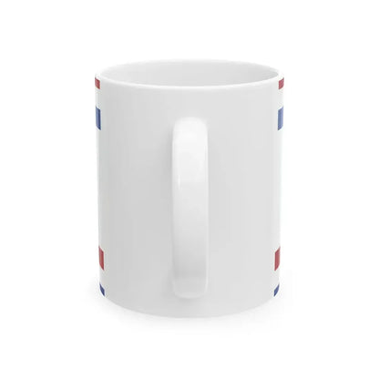 Onderscheidingsvlag Minister van Defensie 2023 (Netherlands) White Coffee Mug - Go Mug Yourself