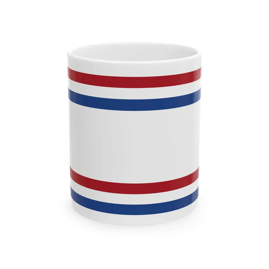Onderscheidingsvlag Minister van Defensie Nederland KL 1931-1939 (Netherlands) White Coffee Mug 11oz - Go Mug Yourself
