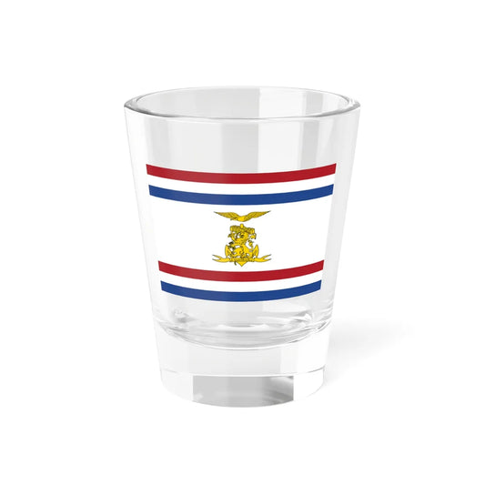 Onderscheidingsvlag Minister van Defensie Nederland (Netherlands) Shot Glass 1.5oz 1.5oz - Go Mug Yourself