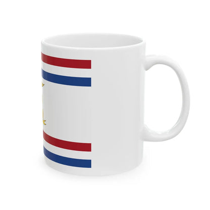 Onderscheidingsvlag Minister van Defensie Nederland (Netherlands) White Coffee Mug - Go Mug Yourself