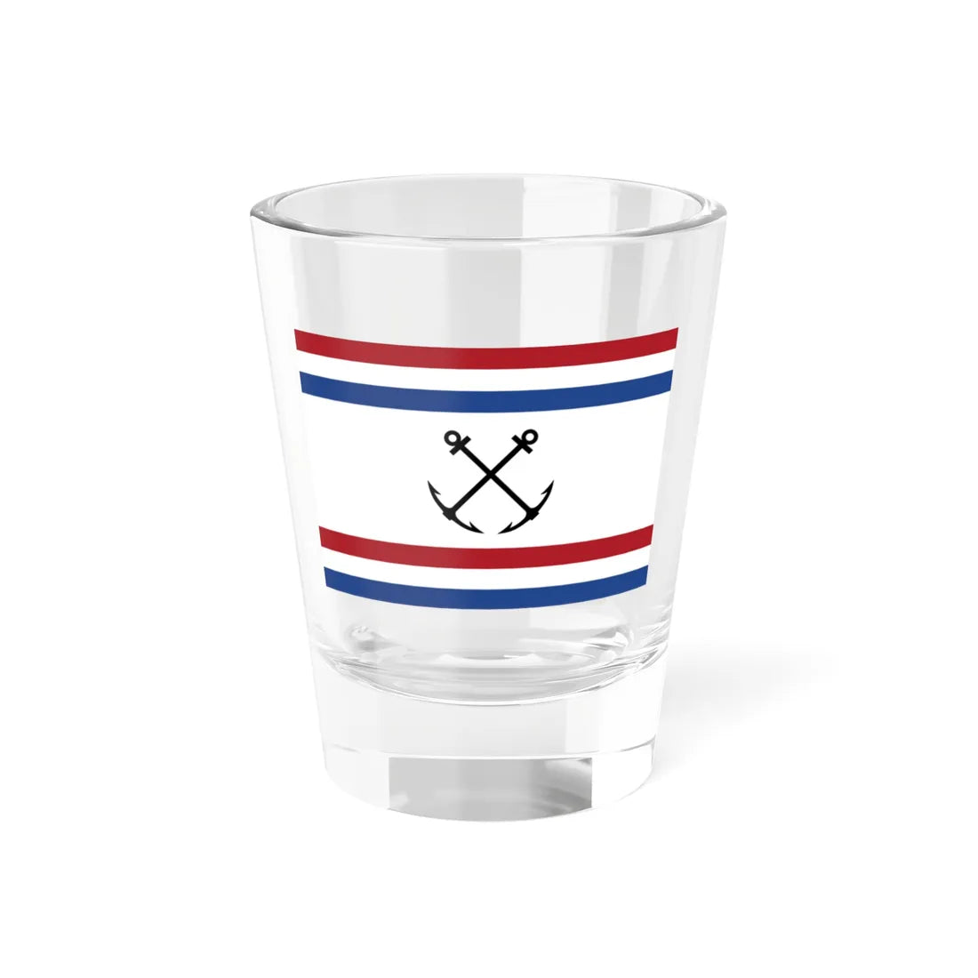 Onderscheidingsvlag Minister van Marine (Netherlands) Shot Glass 1.5oz 1.5oz - Go Mug Yourself