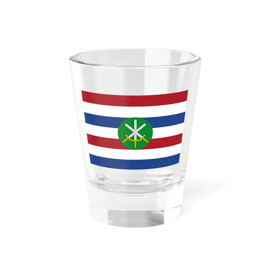 Onderscheidingsvlag van de Commandant der Strijdkrachten 2005 (Netherlands) Shot Glass 1.5oz 1.5oz - Go Mug Yourself