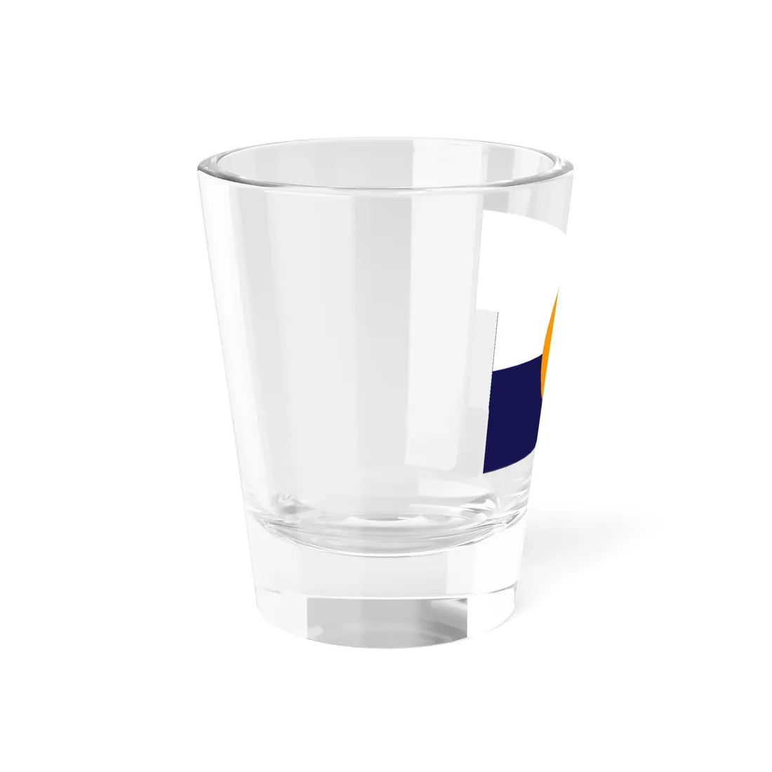 Onderscheidingsvlag van de Commandant van het Commando Logistiek en Opleidingen (Netherlands) Shot Glass 1.5oz - Go Mug Yourself