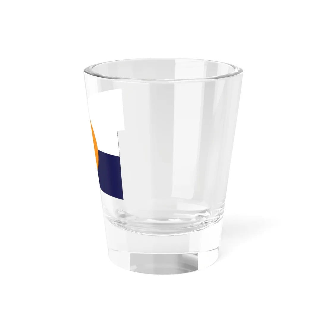 Onderscheidingsvlag van de Commandant van het Commando Logistiek en Opleidingen (Netherlands) Shot Glass 1.5oz - Go Mug Yourself