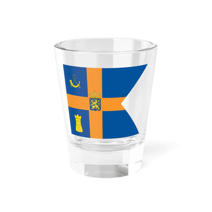 Onderscheidingsvlag van Koningin Máxima (Netherlands) Shot Glass 1.5oz 1.5oz - Go Mug Yourself