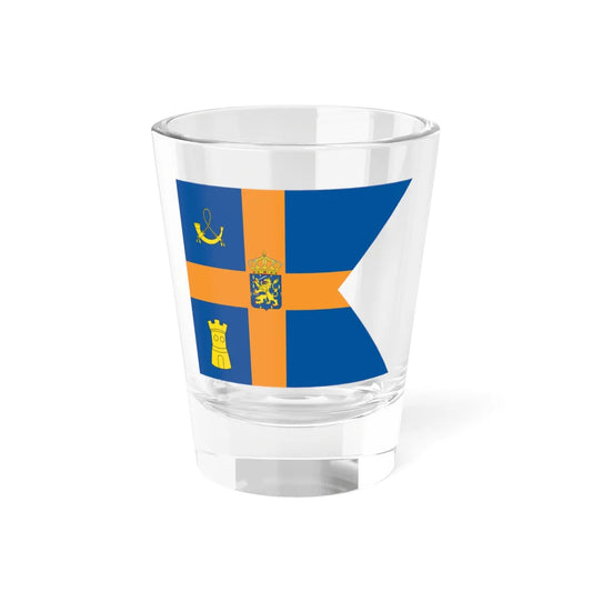 Onderscheidingsvlag van Koningin Máxima (Netherlands) Shot Glass 1.5oz 1.5oz - Go Mug Yourself