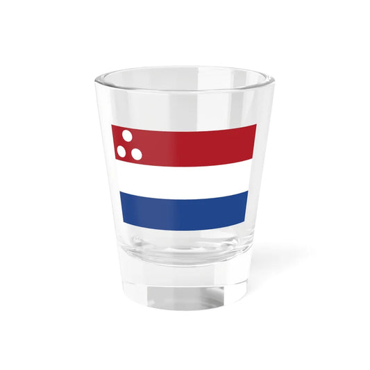 Onderscheidingsvlag Viceadmiraal 1816 (Netherlands) Shot Glass 1.5oz 1.5oz - Go Mug Yourself