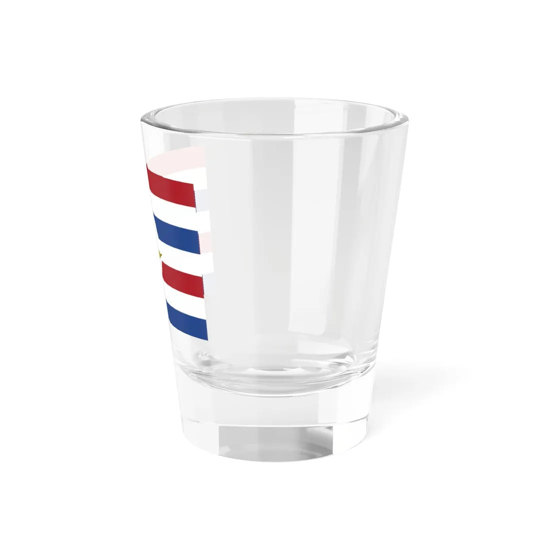 Onderscheidingsvlag voor de luchtmacht-staatssecretaris (Netherlands) Shot Glass 1.5oz - Go Mug Yourself