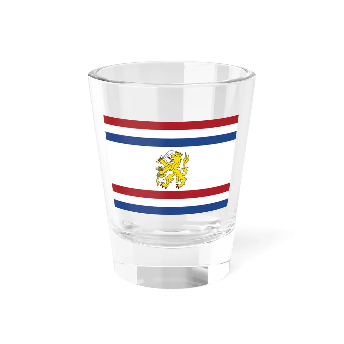 Onderscheidingsvlag voor de ministers met uitzondering van de minister van Defensie (Netherlands) Shot Glass 1.5oz 1.5oz - Go Mug Yourself