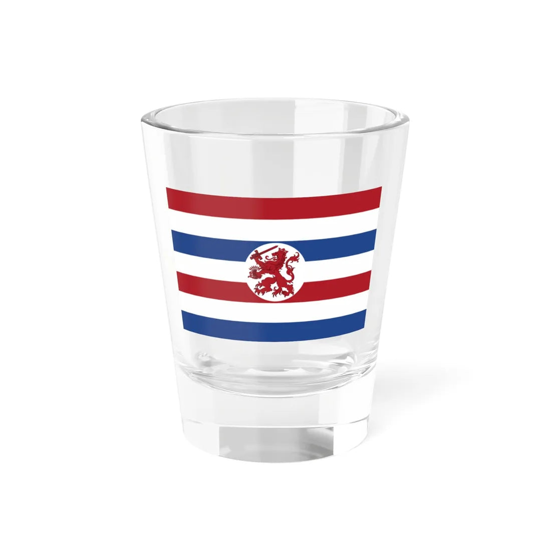 Onderscheidingsvlagvoor de Staatssecretaris van Oorlog (Netherlands) Shot Glass 1.5oz 1.5oz - Go Mug Yourself