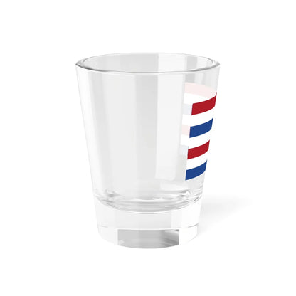 Onderscheidingsvlagvoor de Staatssecretaris van Oorlog (Netherlands) Shot Glass 1.5oz - Go Mug Yourself