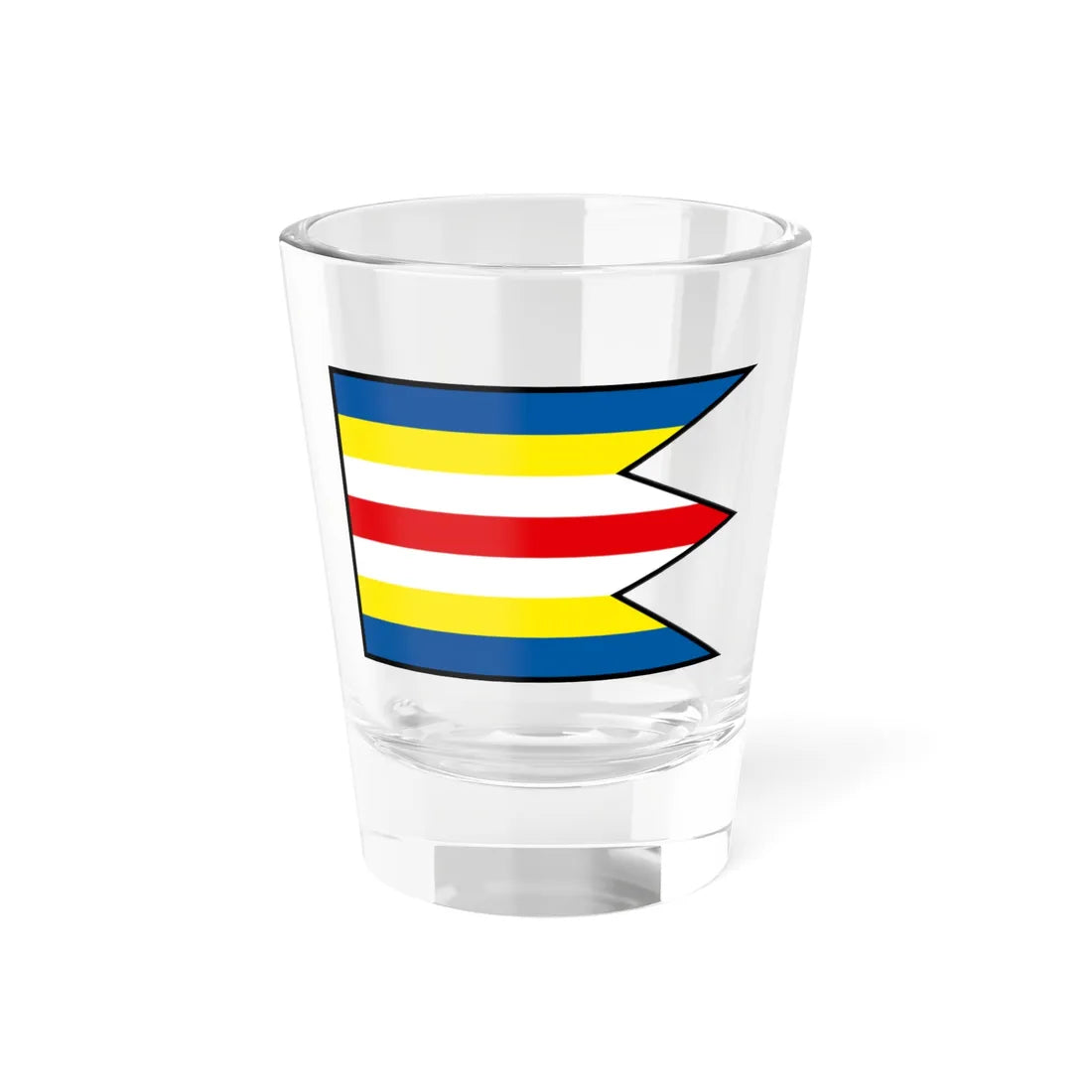 Ondrasova Turcianske Teplice Flag (Slovakia) Shot Glass 1.5oz 1.5oz - Go Mug Yourself