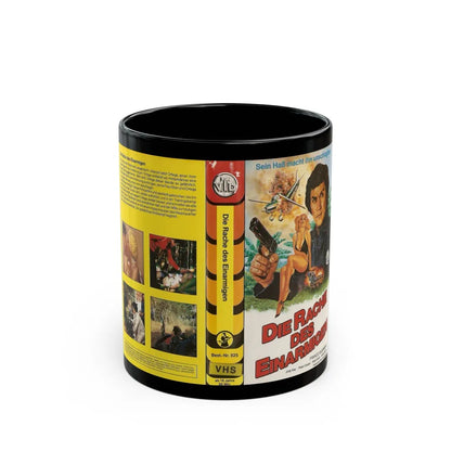 ONE ARMED EXECUTIONER DIE RACHE DES EINARMIGEN (VHS COVER) - Black Coffee Mug-11oz-Go Mug Yourself