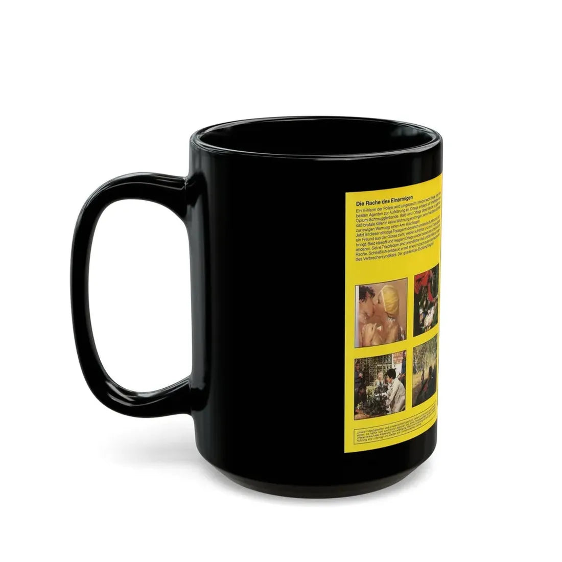 ONE ARMED EXECUTIONER DIE RACHE DES EINARMIGEN (VHS COVER) - Black Coffee Mug - Go Mug Yourself