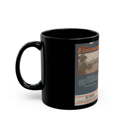 ONE ARMED EXECUTIONER (VHS COVER) - Black Coffee Mug - Go Mug Yourself