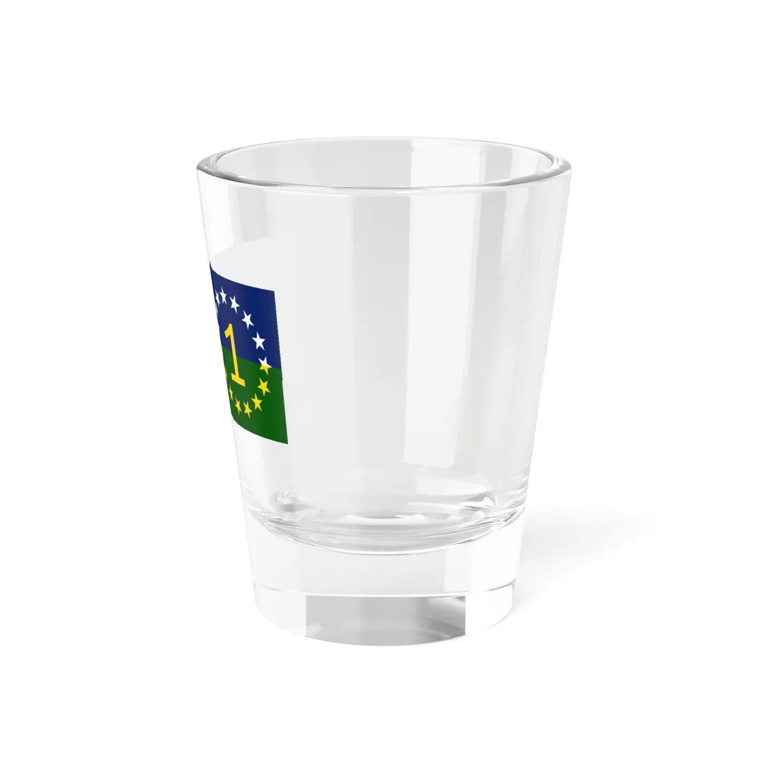 One Cook Islands Movement flag Shot Glass 1.5oz - Go Mug Yourself