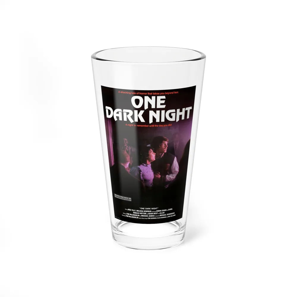 ONE DARK NIGHT 1982 Movie Poster - Pint Glass 16oz-16oz-Go Mug Yourself