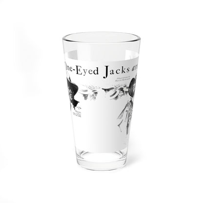 One-Eyed Jacks Are Wild (1), Cosmopolitan, December 1929 (Magazine Illustration) Pint Glass 16oz-16oz-Go Mug Yourself