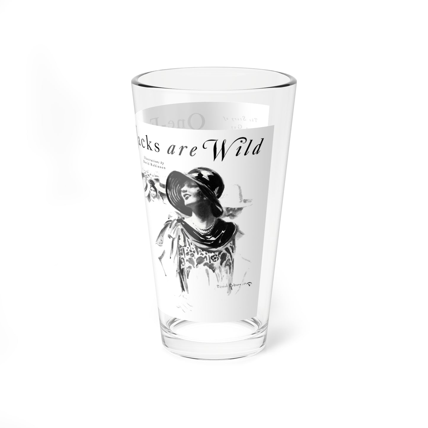 One-Eyed Jacks Are Wild (1), Cosmopolitan, December 1929 (Magazine Illustration) Pint Glass 16oz-Go Mug Yourself