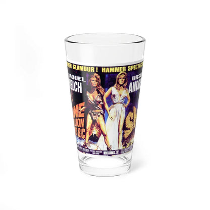 ONE MILLION YEARS B.C (4) 1986 Movie Poster - Pint Glass 16oz-16oz-Go Mug Yourself