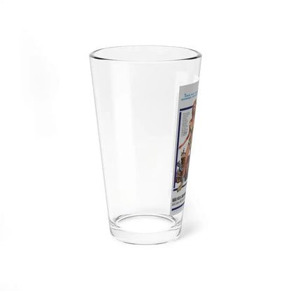 ONE MILLION YEARS B.C 1986 Movie Poster - Pint Glass 16oz - Go Mug Yourself