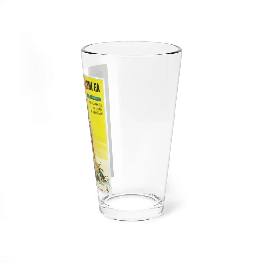ONE MILLION YEARS B.C (ITALIAN) 1986 Movie Poster - Pint Glass 16oz - Go Mug Yourself