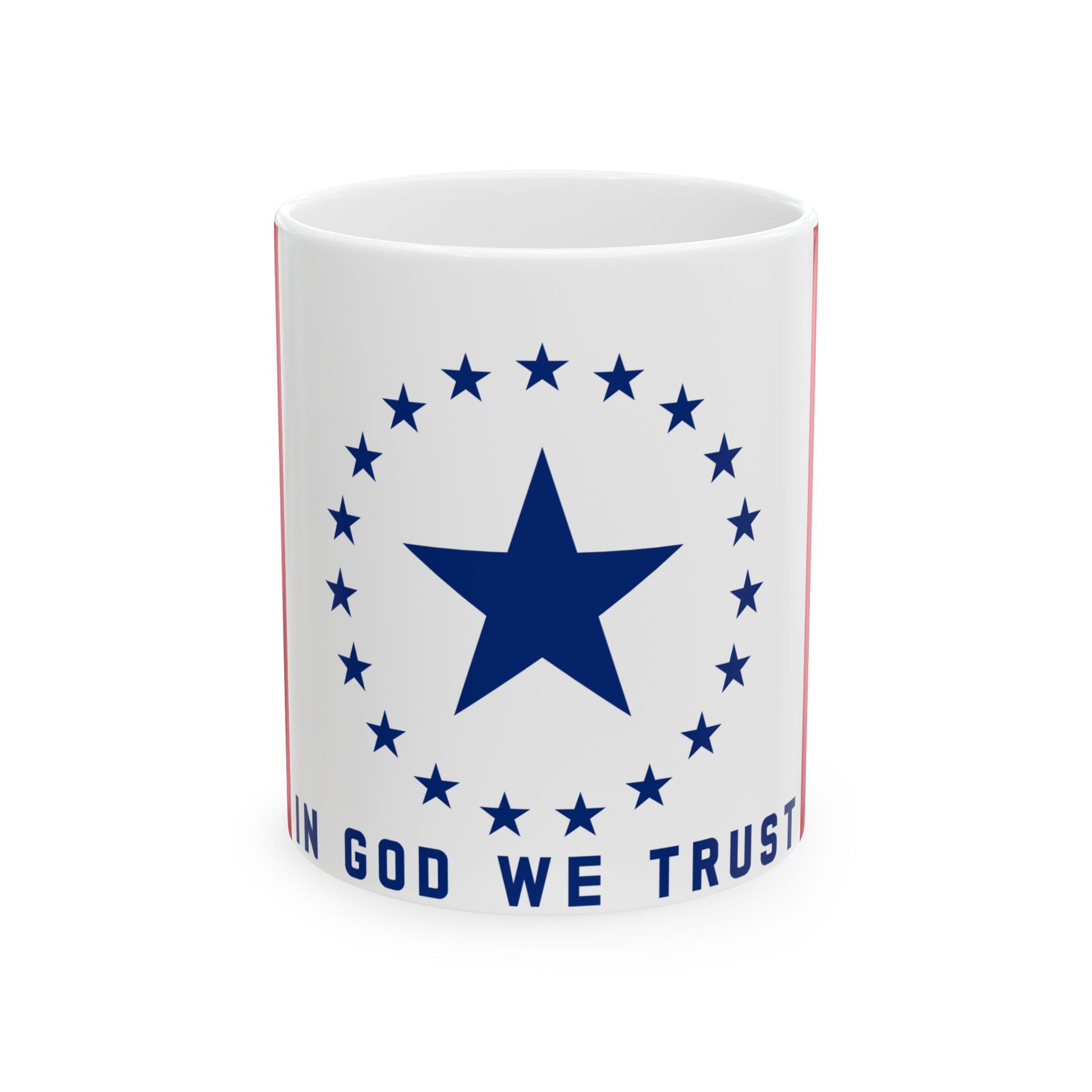 One Mississippi Flag (United States) White Coffee Mug-11oz-Go Mug Yourself