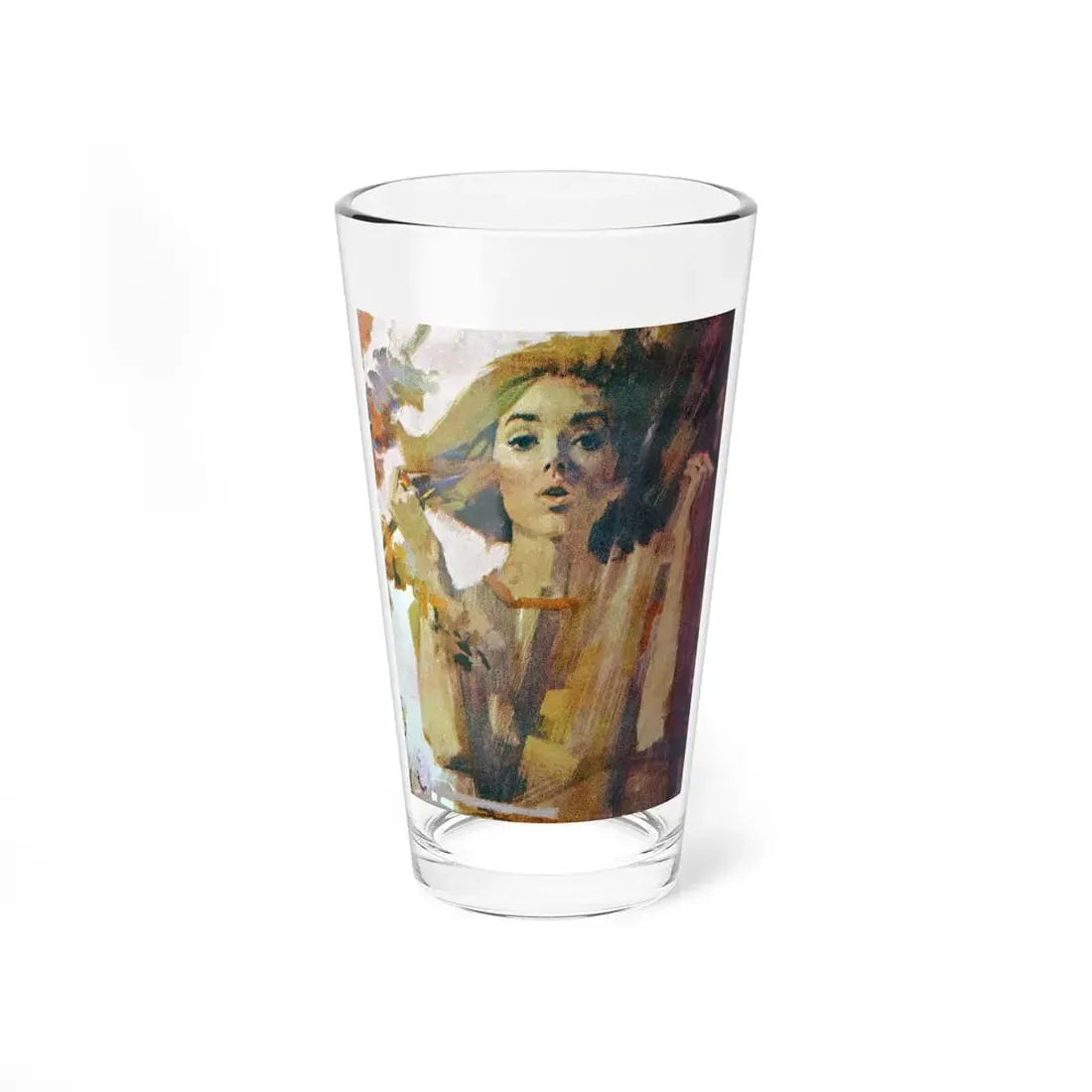 One Moment to Cherish, Good Housekeeping, February 1966 (Magazine Illustration) Pint Glass 16oz 16oz - Go Mug Yourself