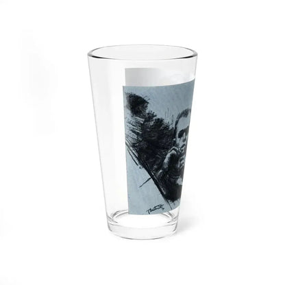 One Monday We Killed Them All (2), Cosmopolitan, November 1961 (Magazine Illustration) Pint Glass 16oz - Go Mug Yourself