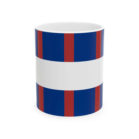 One of the early flags of the League of the Free Peoples (Argentina) White Coffee Mug 11oz - Go Mug Yourself