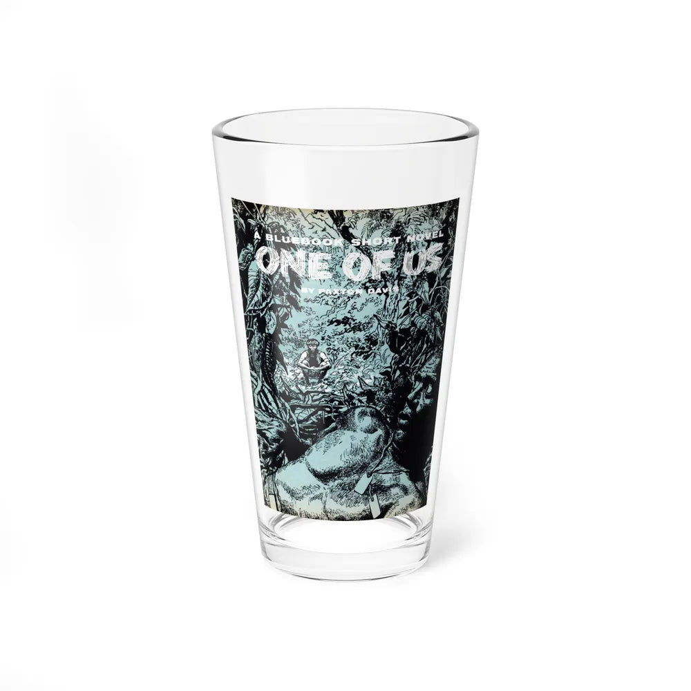 One Of Us (1), Bluebook Magazine, April 1956 (Magazine Illustration) Pint Glass 16oz-16oz-Go Mug Yourself