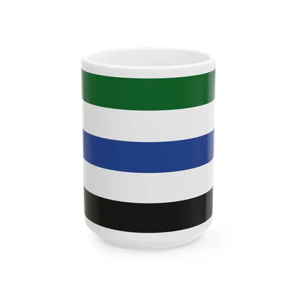 One-State Palestine Proposal alt 1 (Israel) White Coffee Mug 15oz - Go Mug Yourself