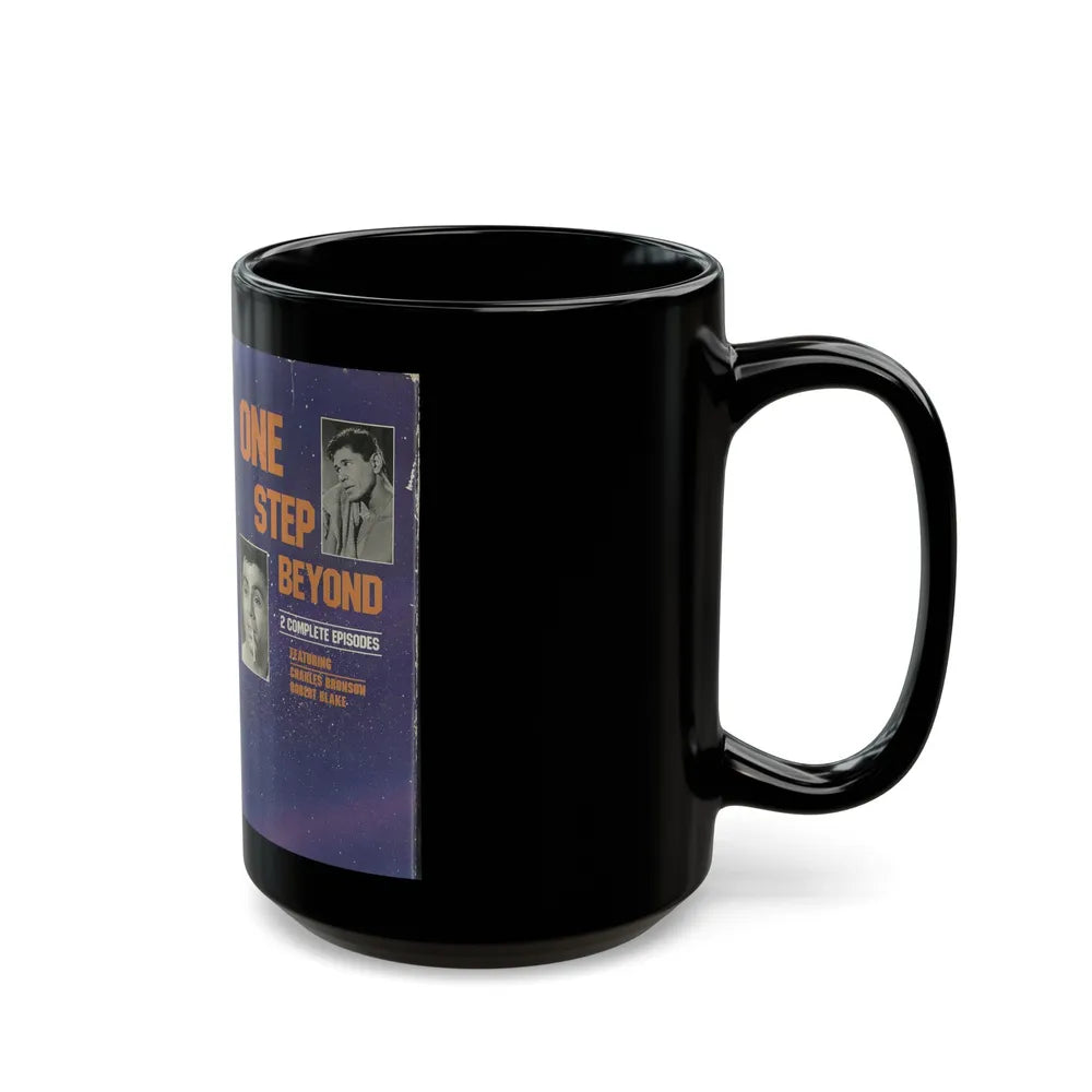 ONE STEP BEYOND (VHS COVER) - Black Coffee Mug-Go Mug Yourself