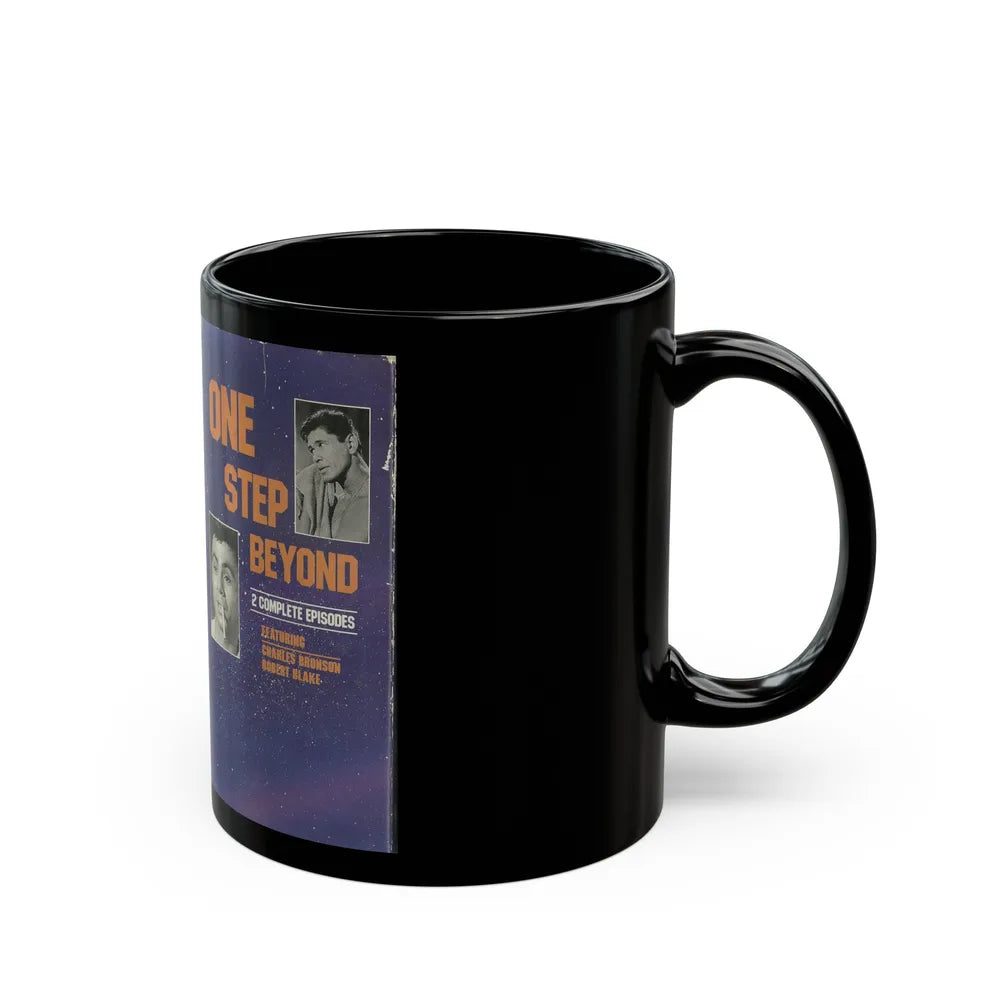 ONE STEP BEYOND (VHS COVER) - Black Coffee Mug-Go Mug Yourself