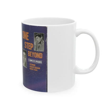 ONE STEP BEYOND (VHS COVER) - White Coffee Mug-Go Mug Yourself